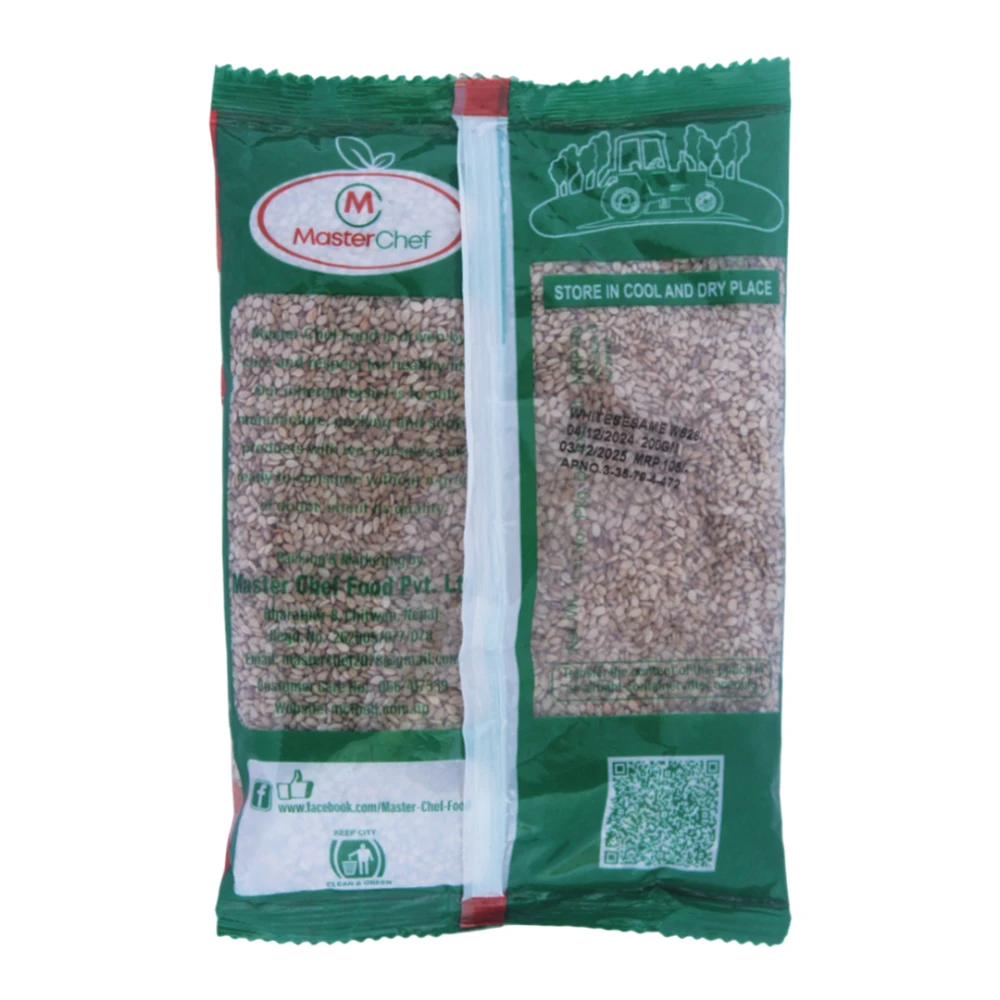 Product photo of White Seasame Natural (seto til) - 500gm