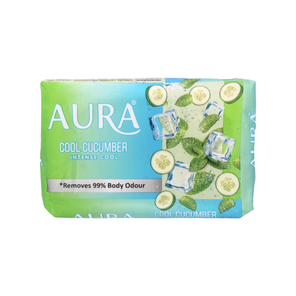 Product photo of Aura Soap Cool Cucumber - 100gm