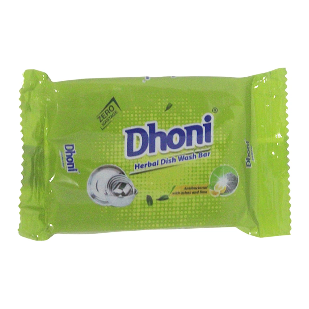 Product photo of Dhoni Combo Pack ( Laundry Soap 200gm, Powder 700gm, Herbal Dishwash 150gm ) - 12pcs