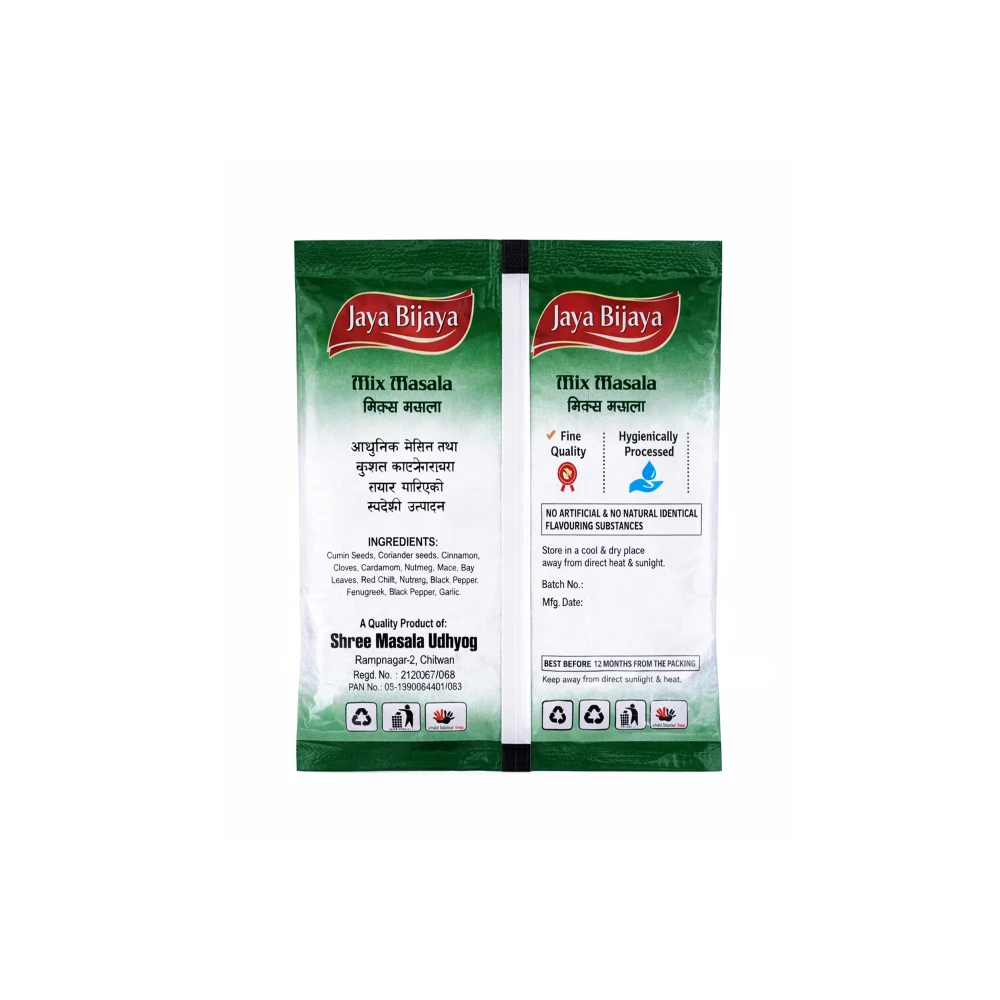 Product photo of Jaya Bijaya Mix Masala - 40gm