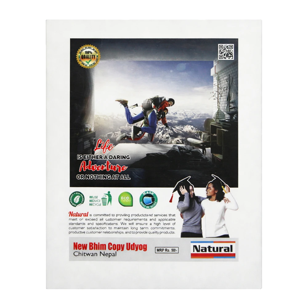 Product photo of Notebook / Natural - MRP 50