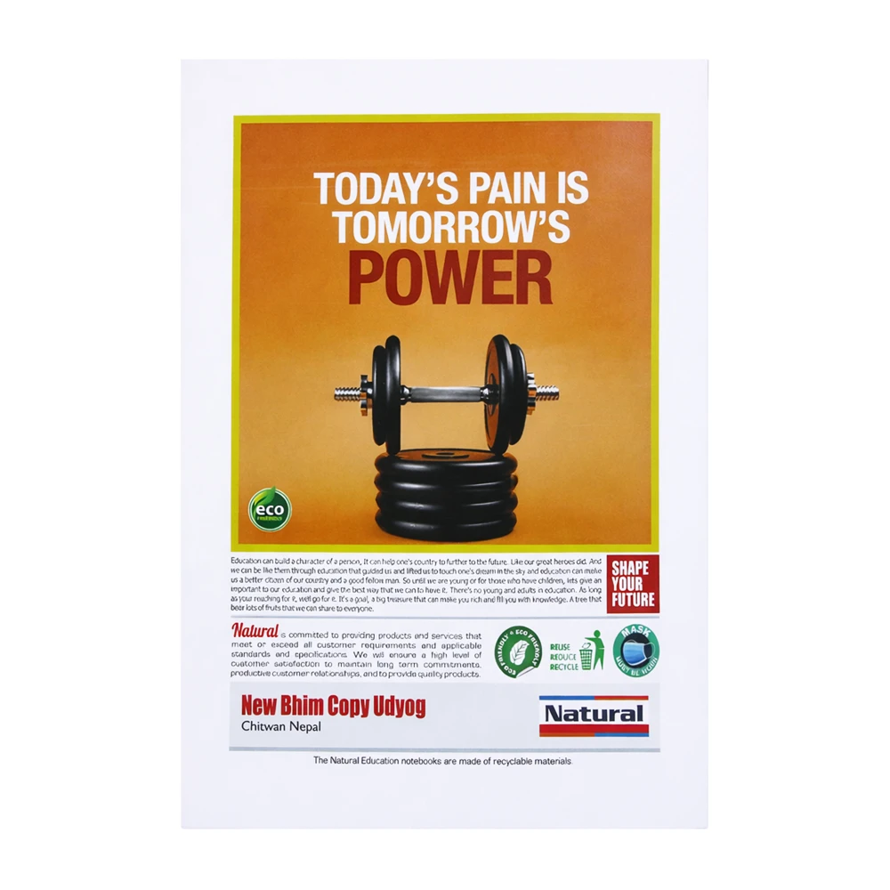 Product photo of Natural / Notebook A4 - MRP 200