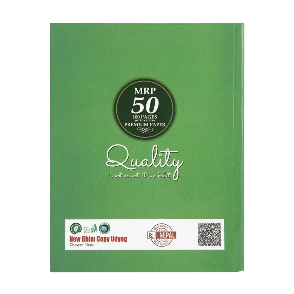 Product photo of Natural Note Copy - MRP 50