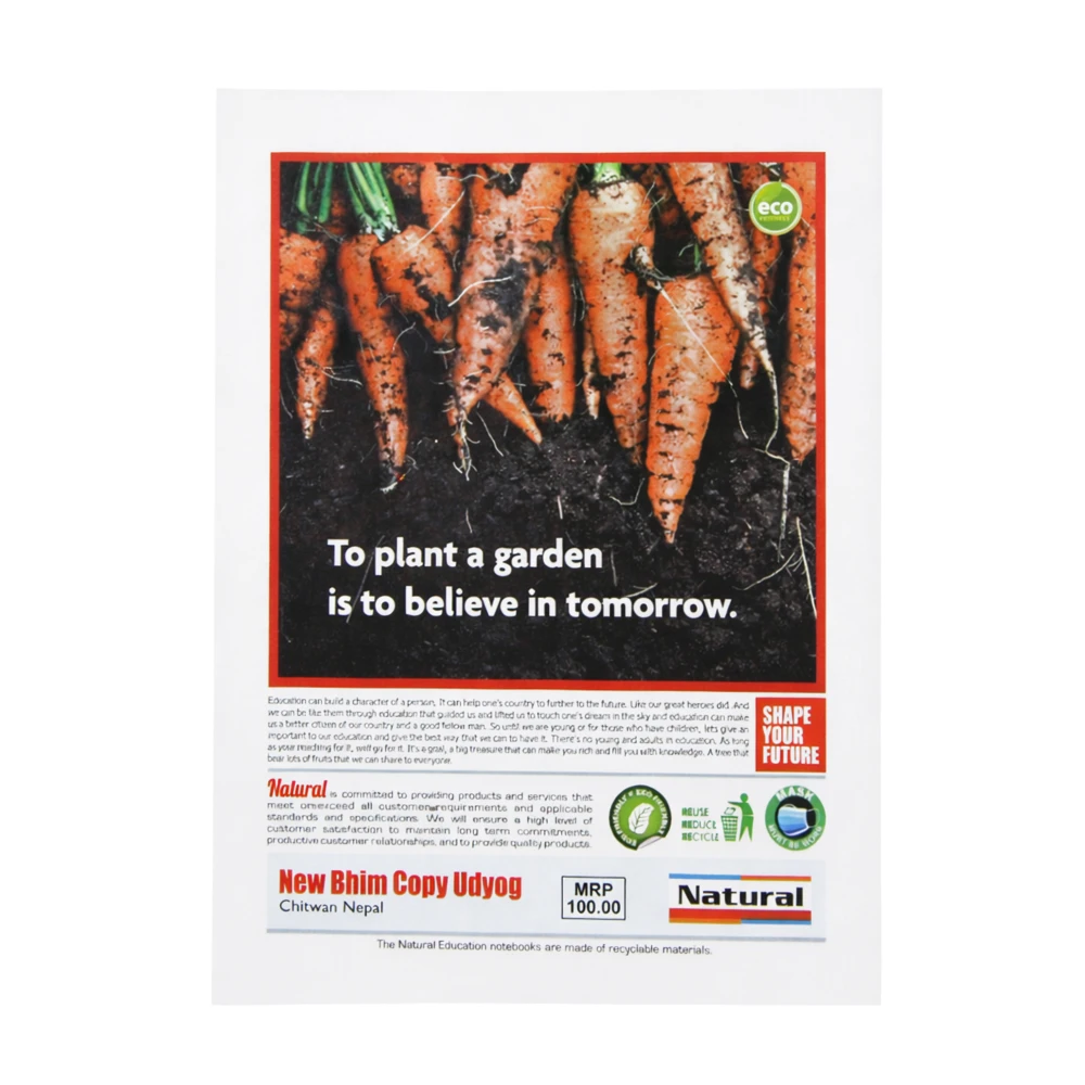 Product photo of Natural / Note Book - MRP 100