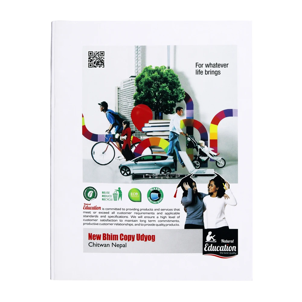 Product photo of Flat Notebook / Natural Education - MRP:200