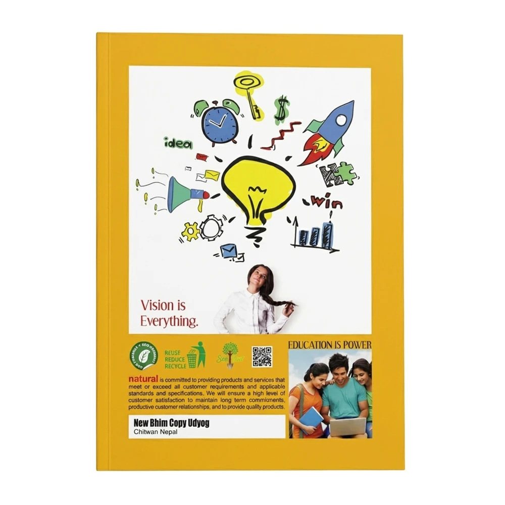 Product photo of A4 Notebook / Natural MRP: 120 (Buy 3 get 1 free)