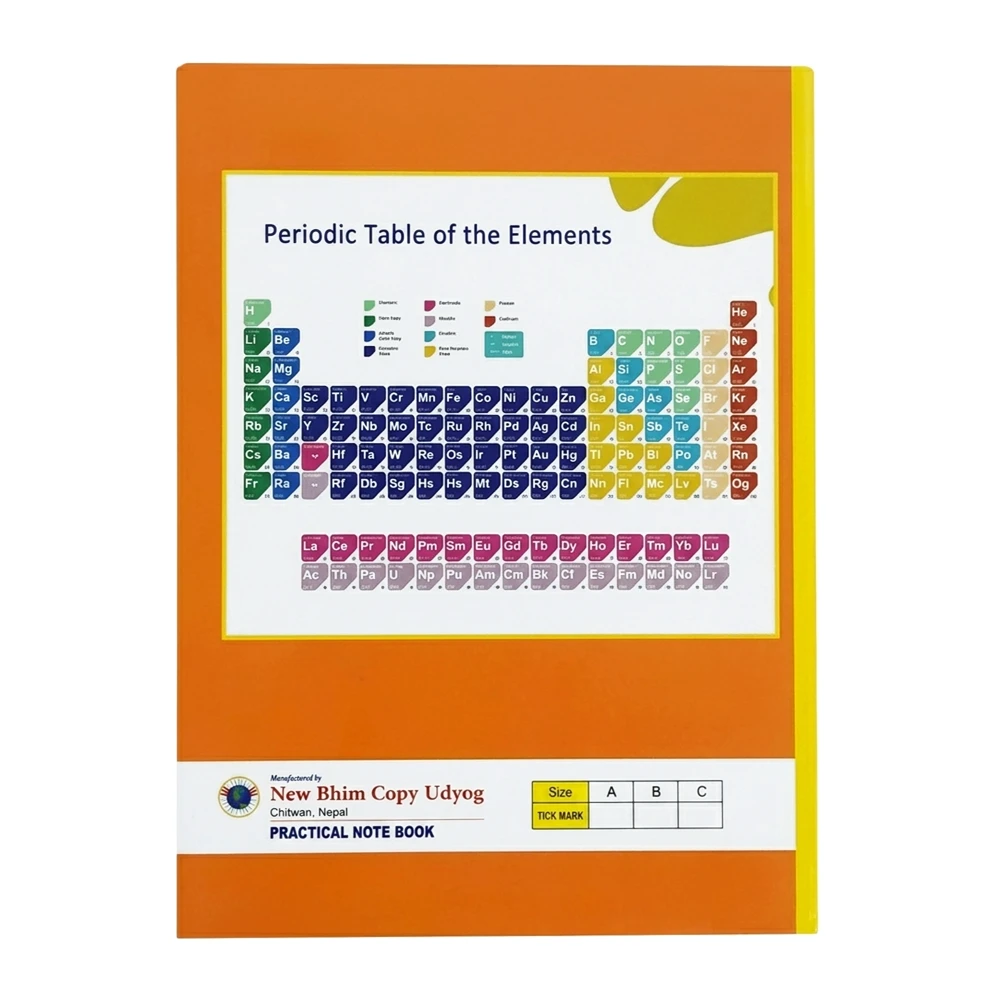 Product photo of Pratical Note Book Science / Size C - MRP:100