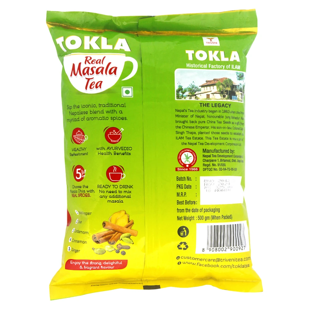Product photo of Tokla Real Masala Tea - 500gm