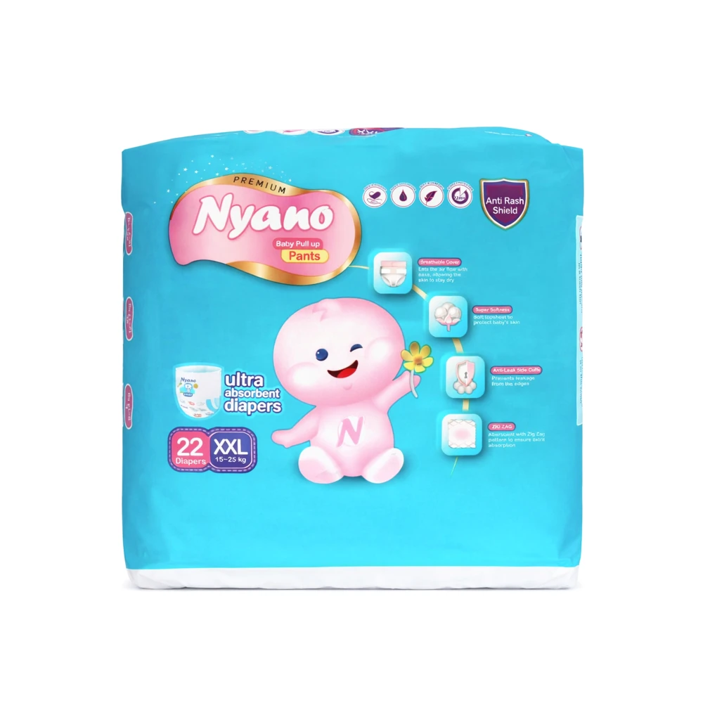 Product photo of Nyano Baby Diaper Pants - Size XXL (22pcs)