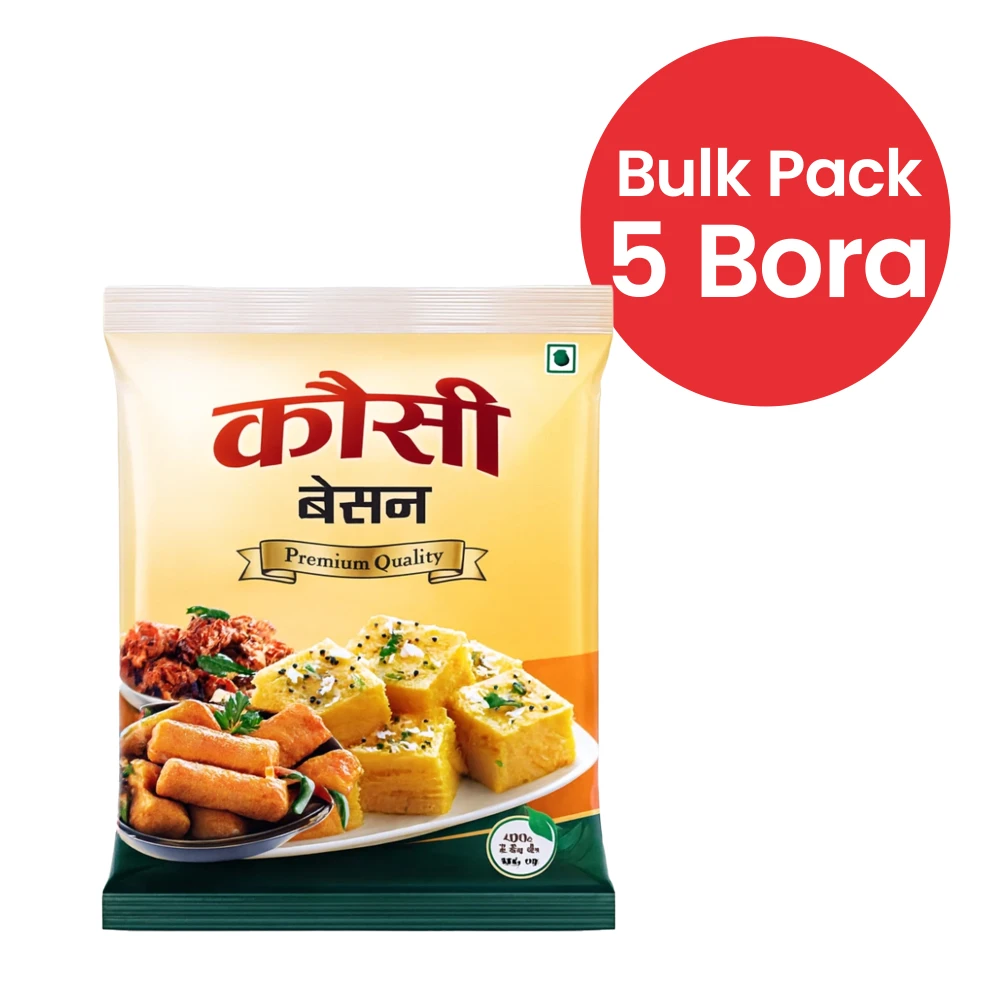 Product photo of Kausi Besan - 180gm x 60pcs ( 5 Bora )