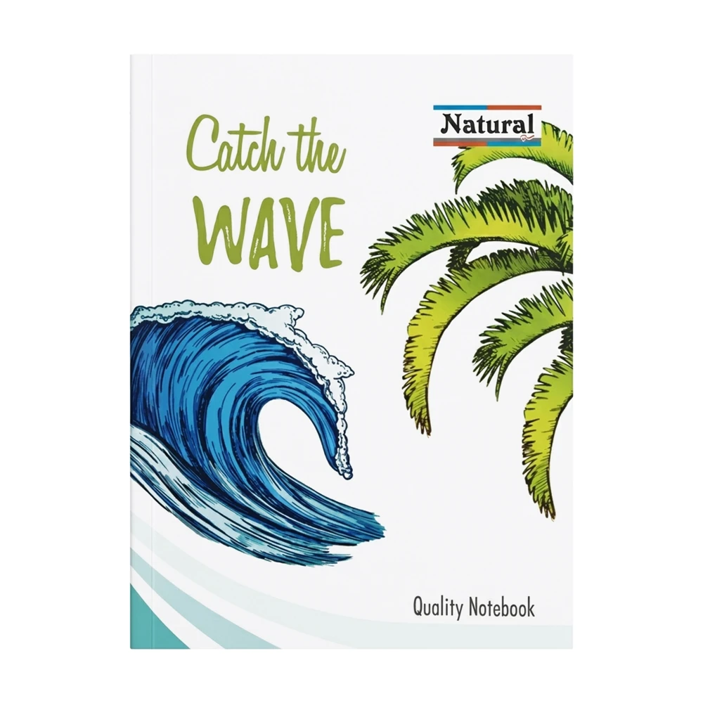 Product photo of Catch the Wave Notebook MRP 60 - (Buy 3 pcs Get 1pcs Free)