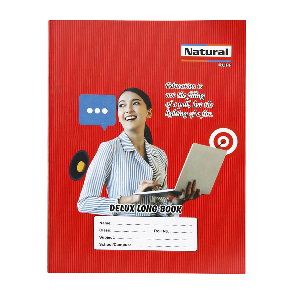 Product photo of Natural Ruff / Delux long book MRP 80 - (Buy 3 get 1 free)