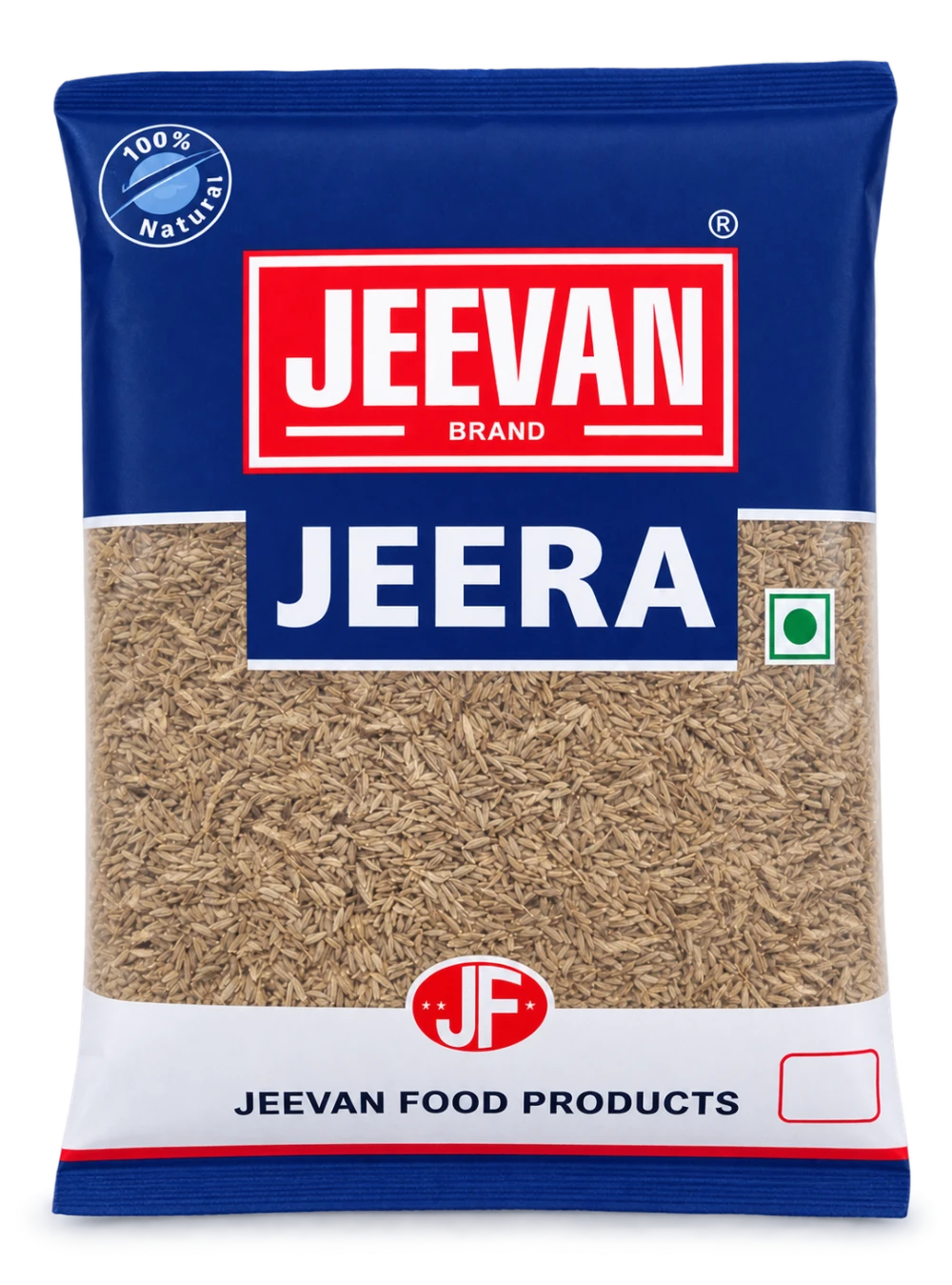 Product photo of Jeera seed जीरा दाना - 400g (Jeevan)